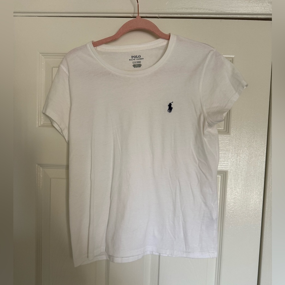 Polo by Ralph Lauren Women's White Short Sleeve Tee